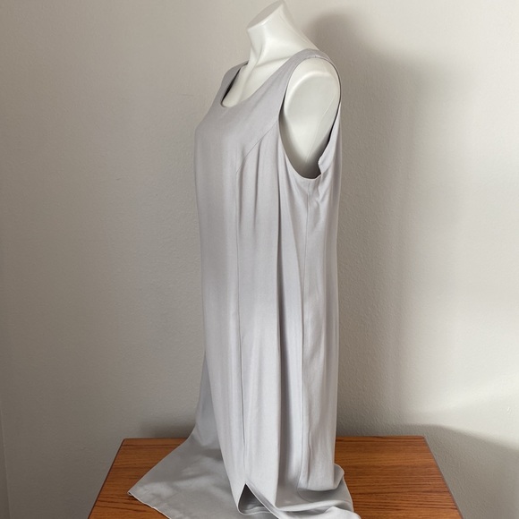 Vintage Wayne Diamond Design Maxi Dress Gray Size XL - Picture 2 of 7